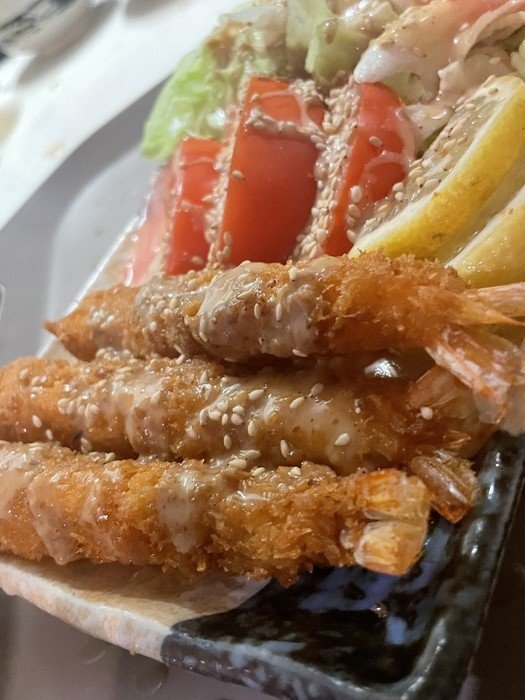 Smażone Krewetki Panko