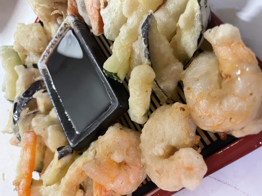 Tempura z Krewetek i Warzyw